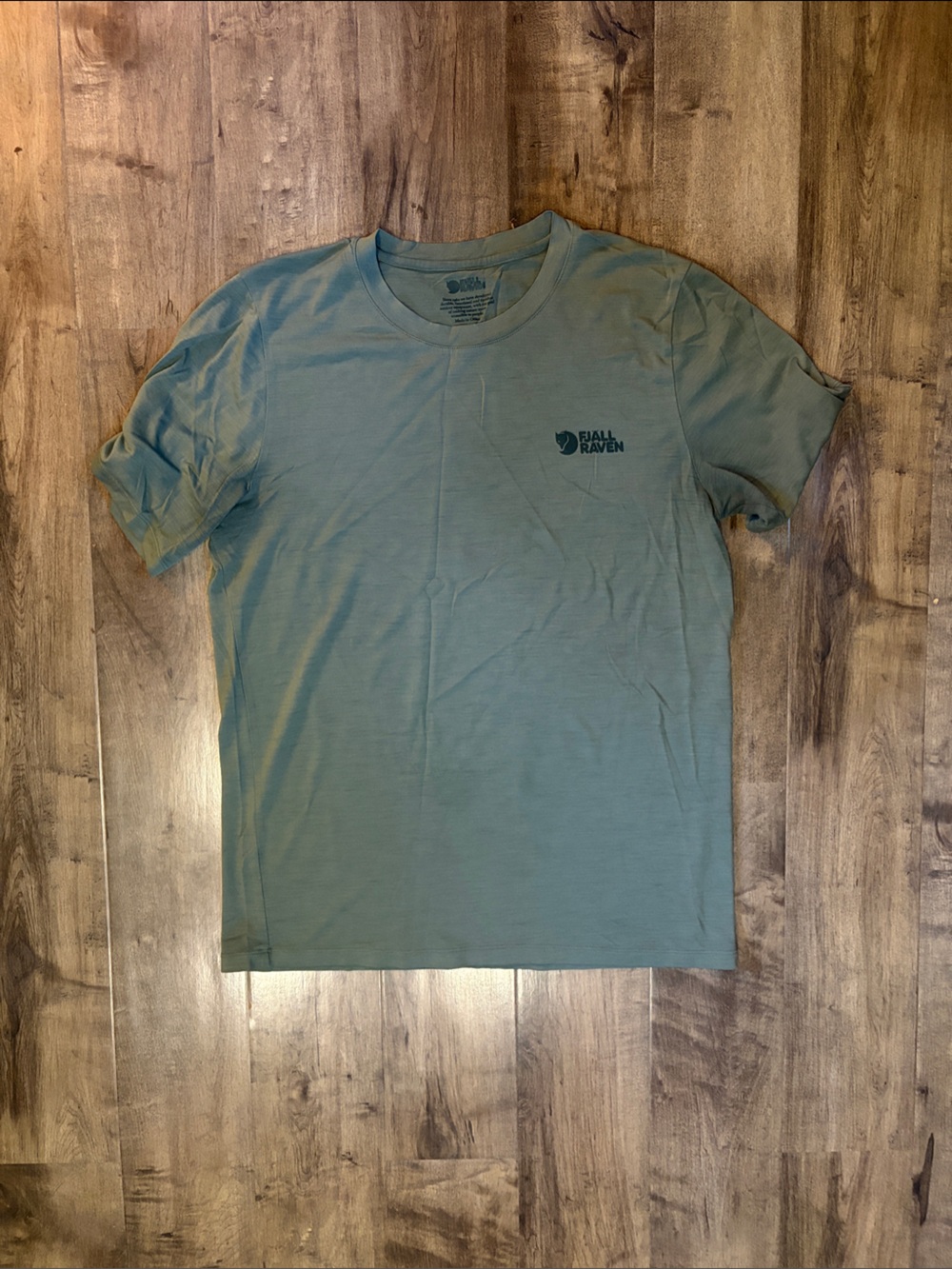 Green Merino Fjallraven shirt